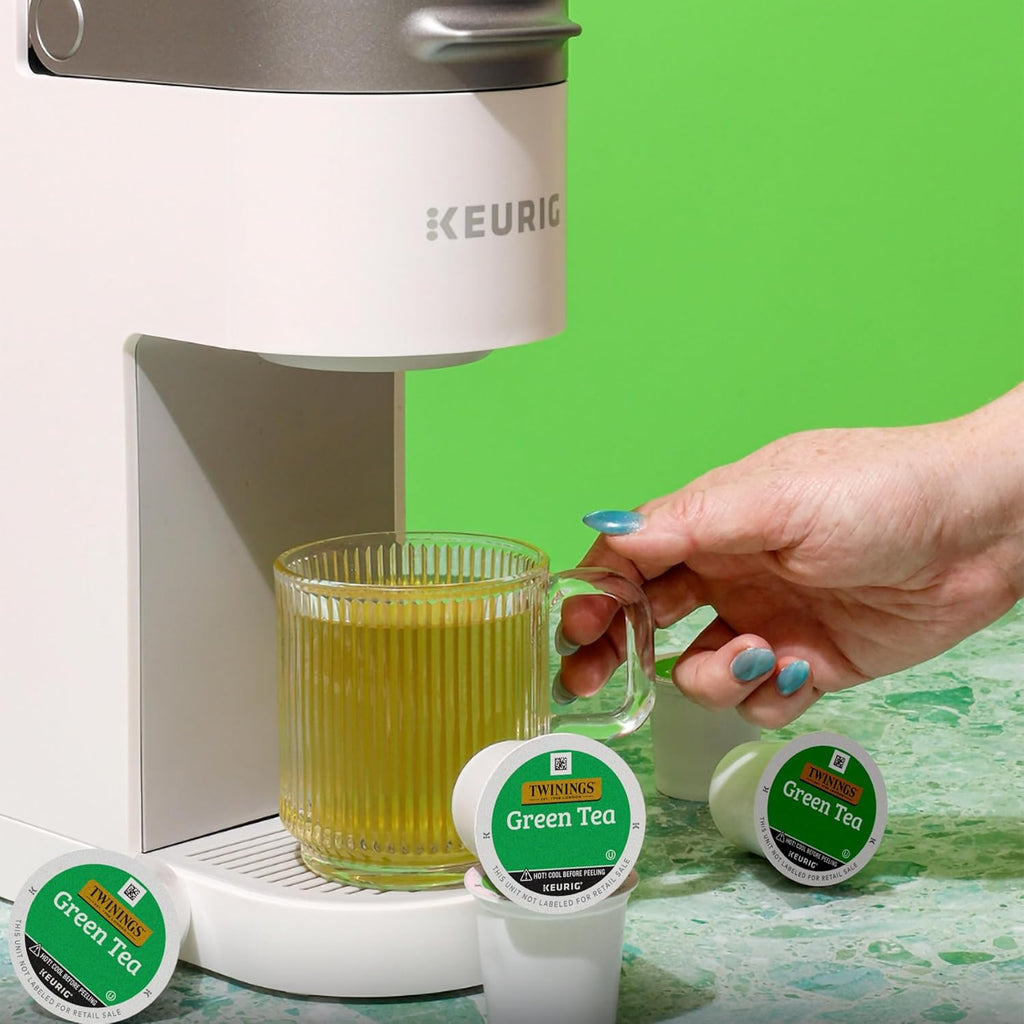 Twinings Green Tea K-Cup Pods - 24 Count | Smooth Flavor & Enticing Aroma, Perfect Hot or Iced