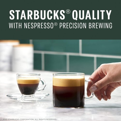 Starbucks by Nespresso Vertuo, Favorite Variety Pack Coffee & Espresso, 44-count Coffee and Espresso Pods, Brews 7.8 oz and 1.35 oz.