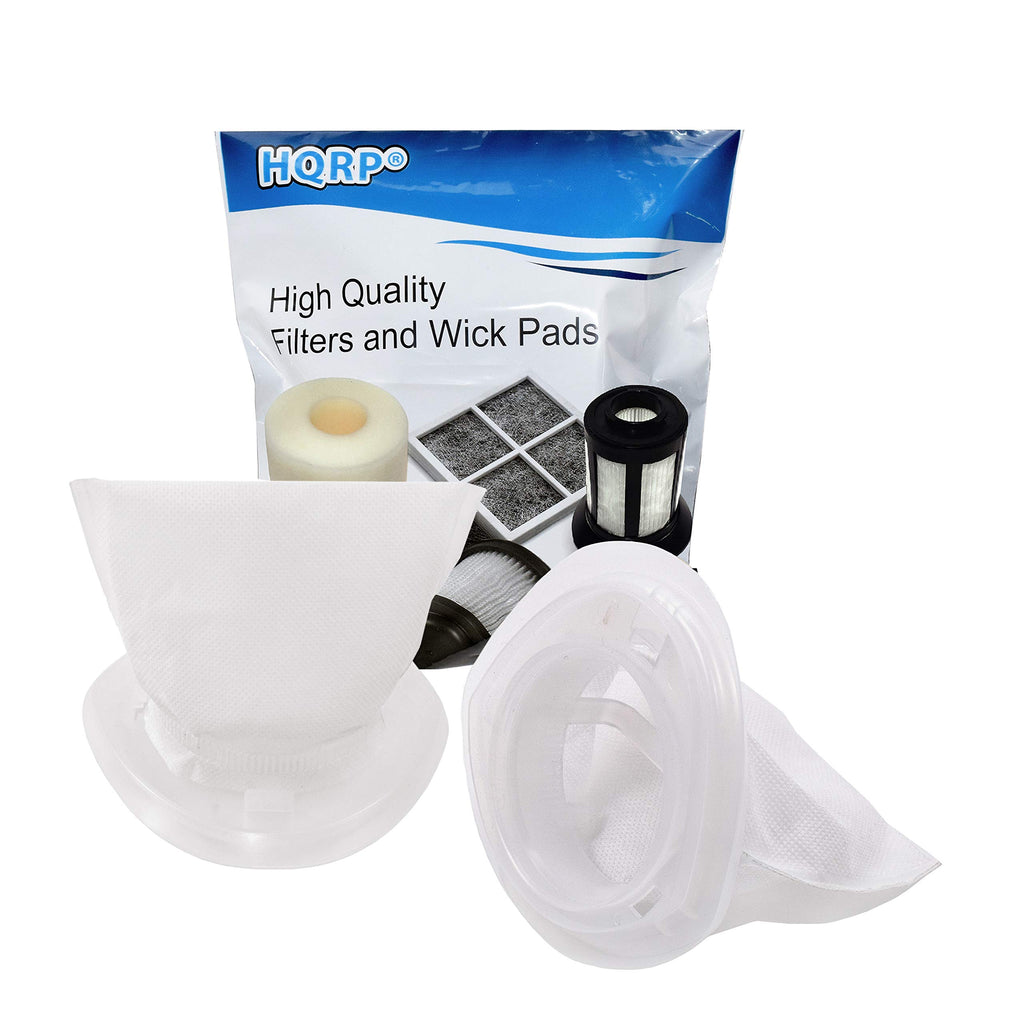 HQRP 2-Pack Filter compatible with Black+Decker HNV115B, HNV115J, HNV215B, HNV220B Series Hand Vac Vacuum Cleaners, EVF100 Replacement