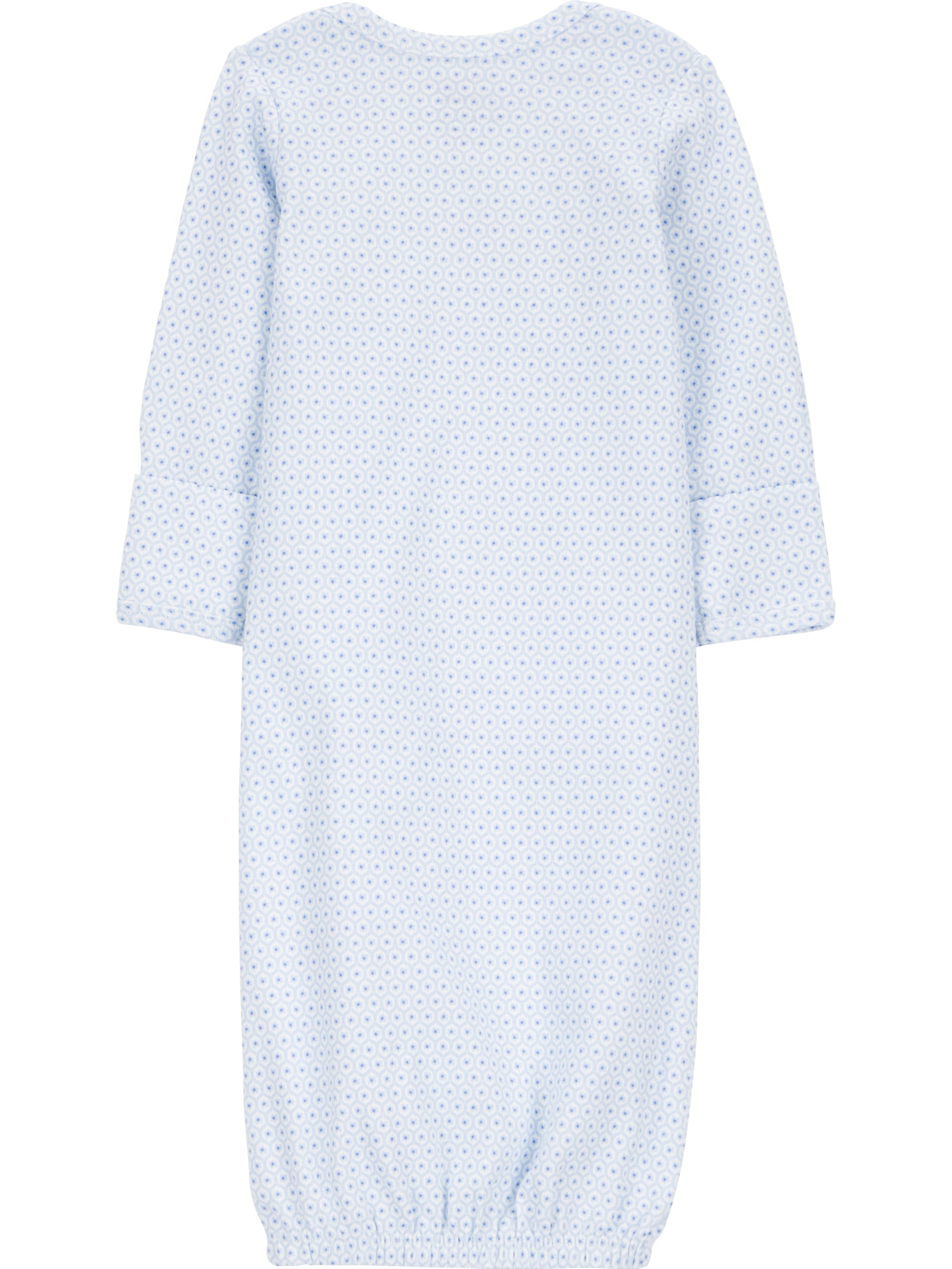 Simple Joys by Carter's Girl 3-pack Cotton Sleeper Gown, Mauve Floral Blue, NB