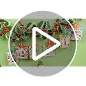 24 Pcs Christmas DIY Photo Frame Ornaments Gift Box Set Hanging Decorations