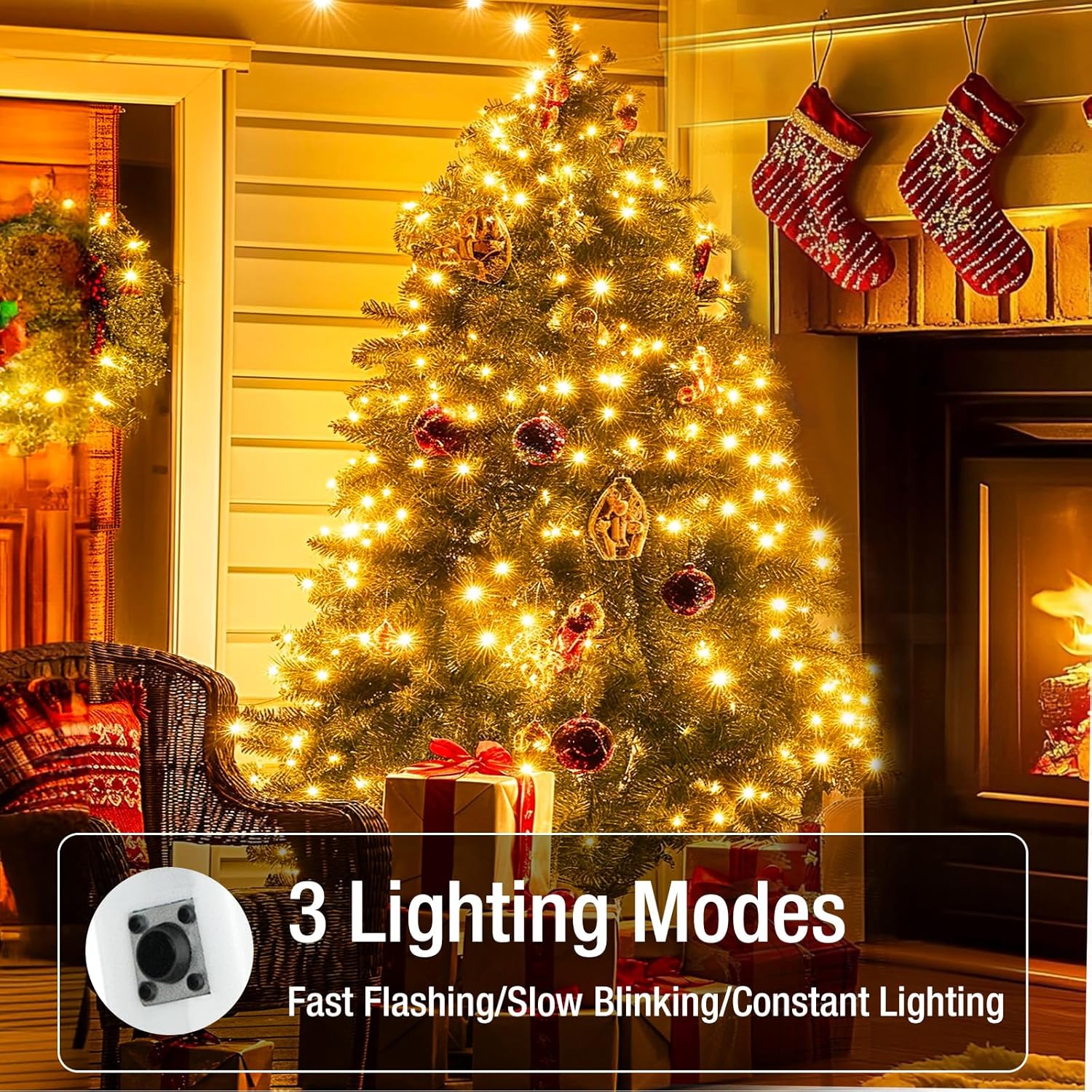 Skiennix 6 Pack Fairy Lights - 7ft Battery Operated 20 LED Twinkle Lights | Waterproof for DIY Party & Wedding - Warm White & Cold White