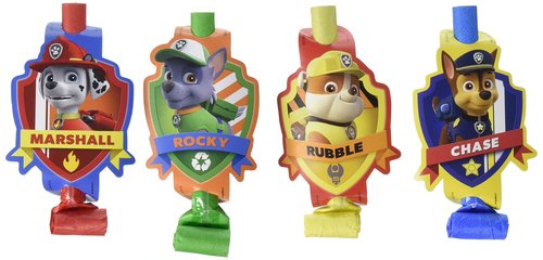 Paw Patrol Blowouts Ultimate Party Pack - 5", 6 Packs of 8 - Must-Have Fun Birthday Party Favors for Kids (48)