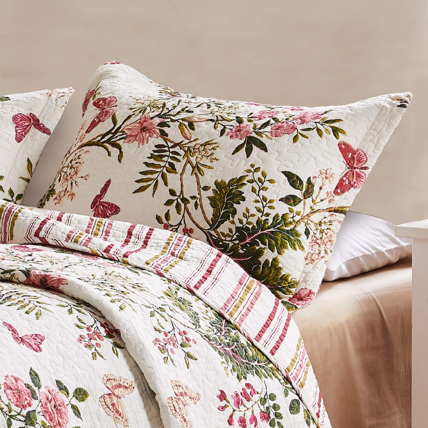 Greenland Butterflies Standard Sham, Multicolor