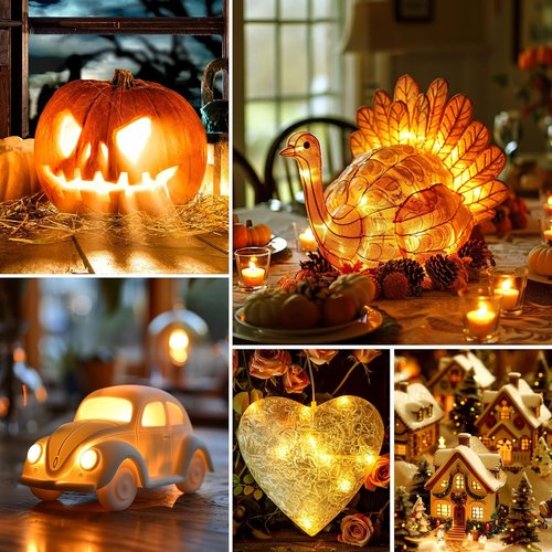Brightown LED Accessory Cord - 6ft On/Off Switch for Night Lights & Holiday Decor | 2 Pack