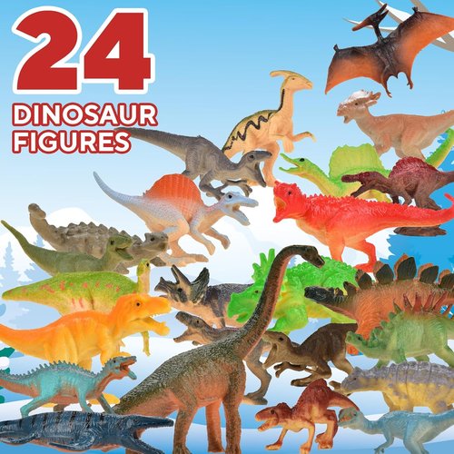 Advent Calendars 2025 - Kids Dinosaur Toys | 24-Day Countdown Gift for Boys & Girls Ages 3-6