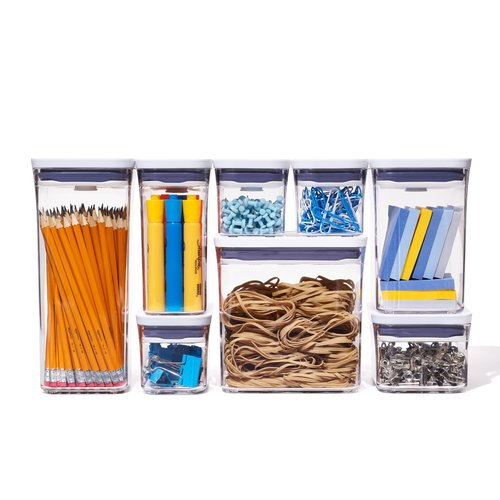 OXO Good Grips 10-Piece POP Container Set for Kitchen Storage, Pantry Organization