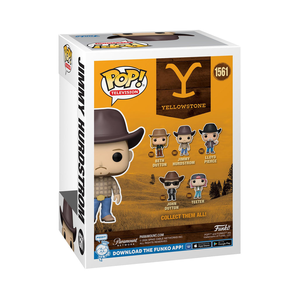 Funko POP TV: Yellowstone – Jimmy Hurdstorm - Collectable Vinyl Figure - Gift Idea - Official Merchandise - for Kids & Adults - TV Fans - Model Figure for Collectors and Display