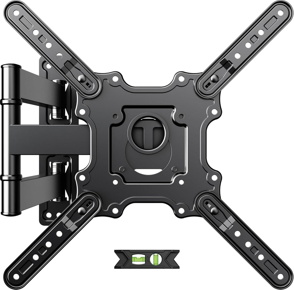 USX Mount TV Wall Mount - Full Motion Bracket for 26-60 Inch TVs, Swivel & Tilt, Max VESA 400x400mm