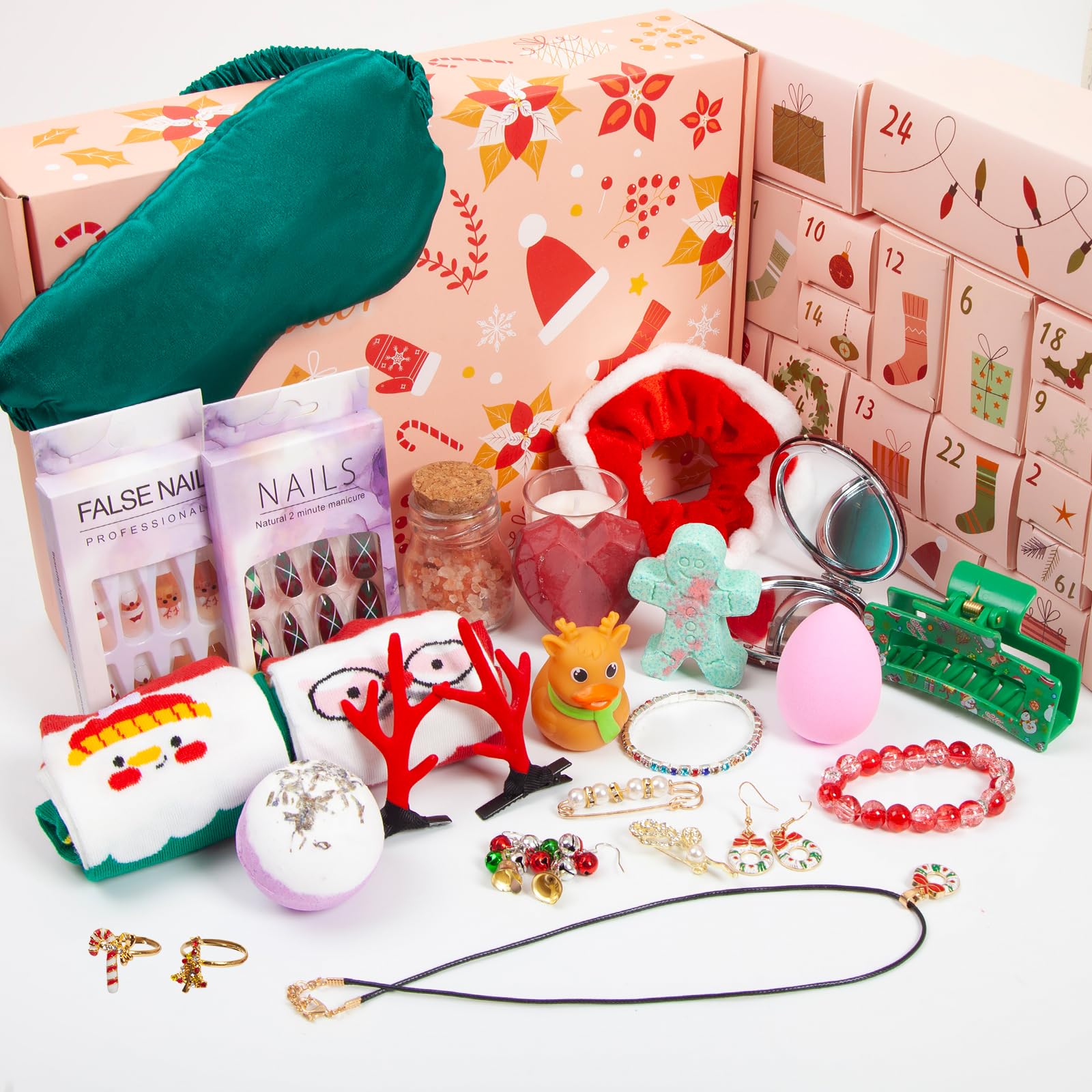 Advent Calendar 2025 Adult Set for Women Christmas Gifts Surprise Box 24 Days of Christmas Advent Calendar for Mom Wife Girlfriend Sister