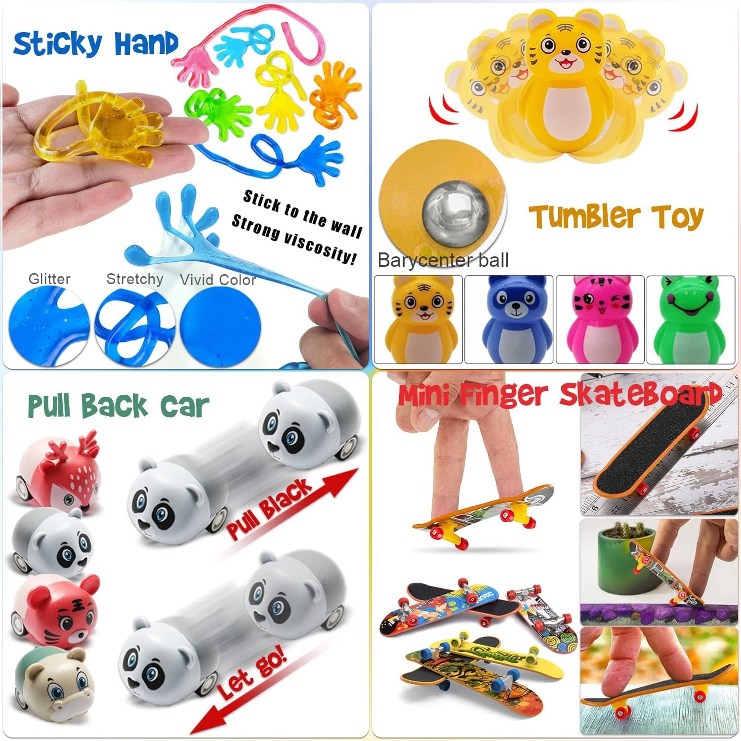 Totbit 56 Pcs Party Favors - Fun Treasure Chest Box Toys for Kids | Perfect for Birthdays & Carnivals