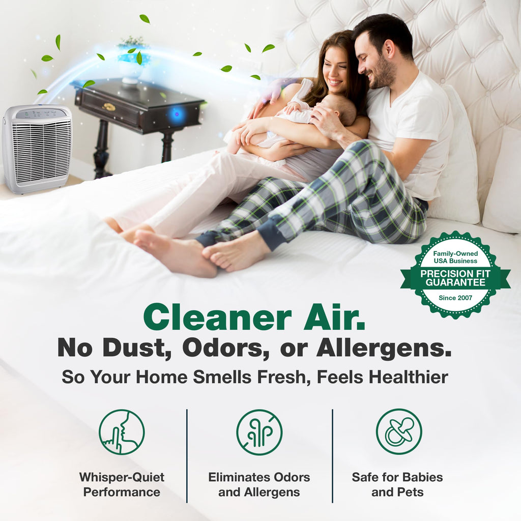 1 HEPA Kenmore Air Purifier Filter, Fits Kenmore models 83200, 83202 (Progressive 335), 83230, 83354, 83355 & 295 Series,Compatible with Part # 83375 & 83376, Designed & Engineered by Crucial Air