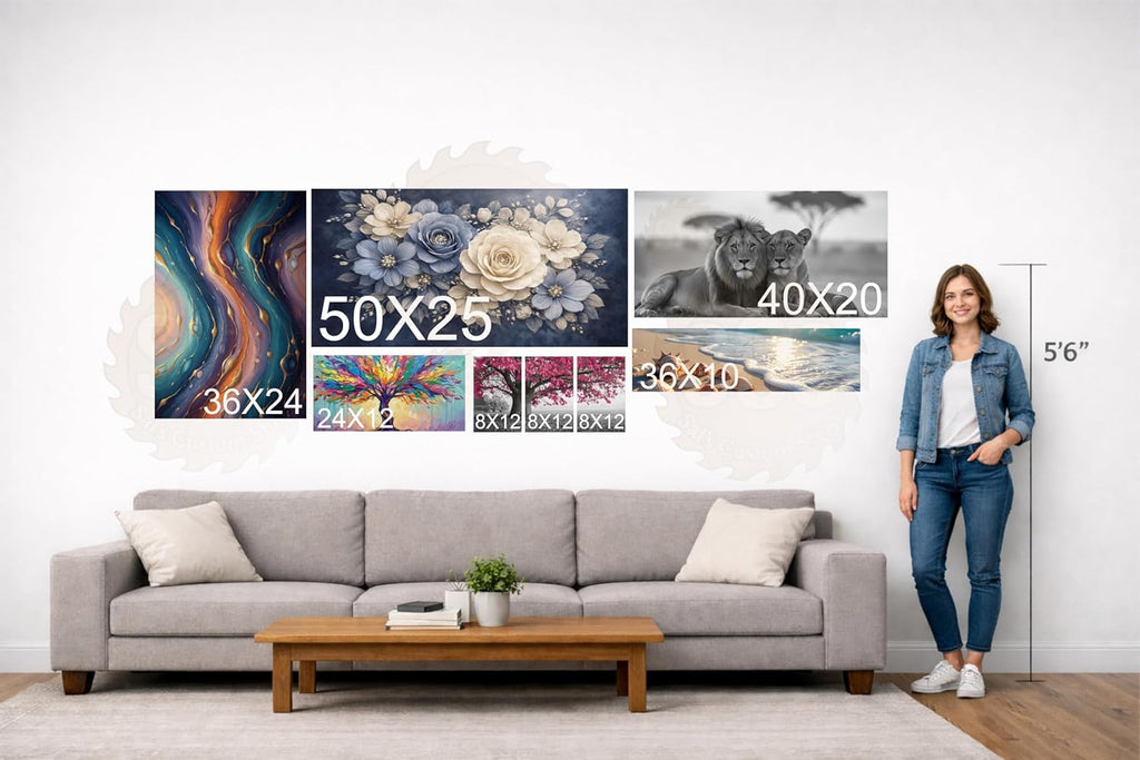 SCS Sal's Custom Shop Canvas Print - Personalized Photo Wall Art for Weddings, Family & More | Gallery-Wrapped, Ready to Hang