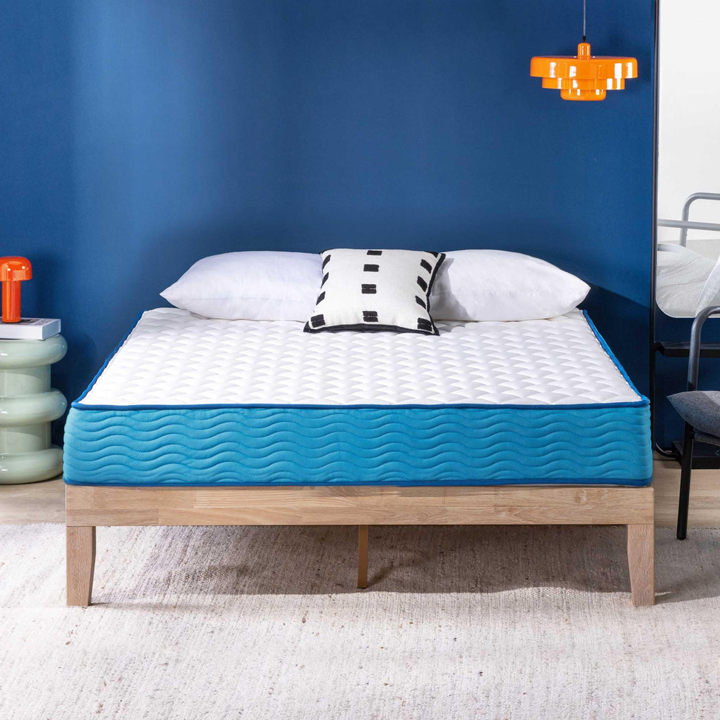 Best Price Mattress 10 Inch Hybrid Mattress, Tight Top, Supportive Foam, Pocketed Coils, Certified Safe Foams & Fabric, Mattress in a Box, Twin