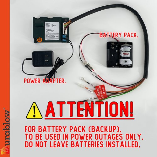 Durablow 3V AC Wall Adapter Transformer Compatible with Dexen Fireplace Electronic IPI Pilot Ignition Control Module (593-593A, 351)