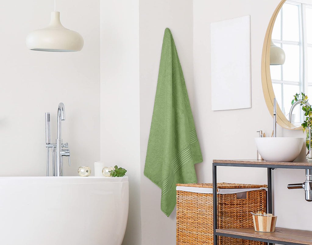 Utopia Towels Bath Sheets 2 Pack, 35x70 Inches, Extra Large Shower Towels, 100% Ring Spun Cotton, Soft and Absorbent, Bath Towel Large, Towel Set, Sage Green