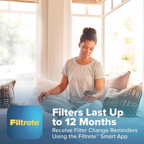 Filtrete Refillable Air Filter - MPR 1000, MERV 11 Allergen Defense | 16x25x4, 2 Pack for HVAC Systems