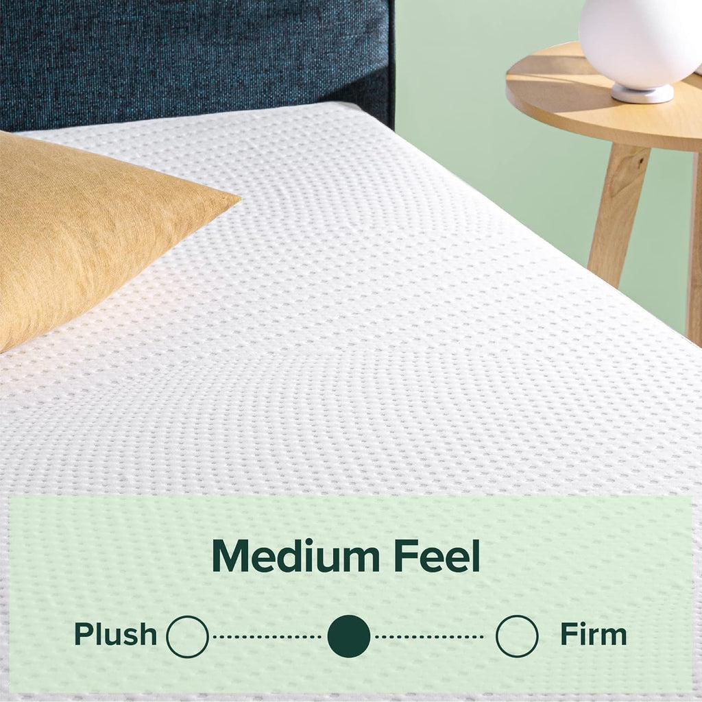 Zinus 10 Inch Twin Foam Mattress - Cooling Comfort with Certified Safe Materials