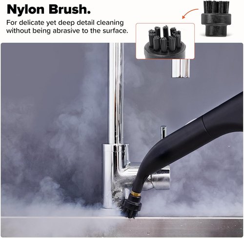 Dupray Small Brushes - Versatile Brass, Horsehair, Nylon & Stainless Steel Cleaning Accessories | Ideal for Grout, Tile, Oven, Car, BBQ, Kitchen & Bathroom (10 Assorted Brushes)