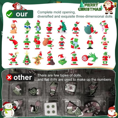 Christmas Advent Calendar 2025 - 24 Collectible Countdown Gifts for Kids & Adults | Festive Holiday Fun