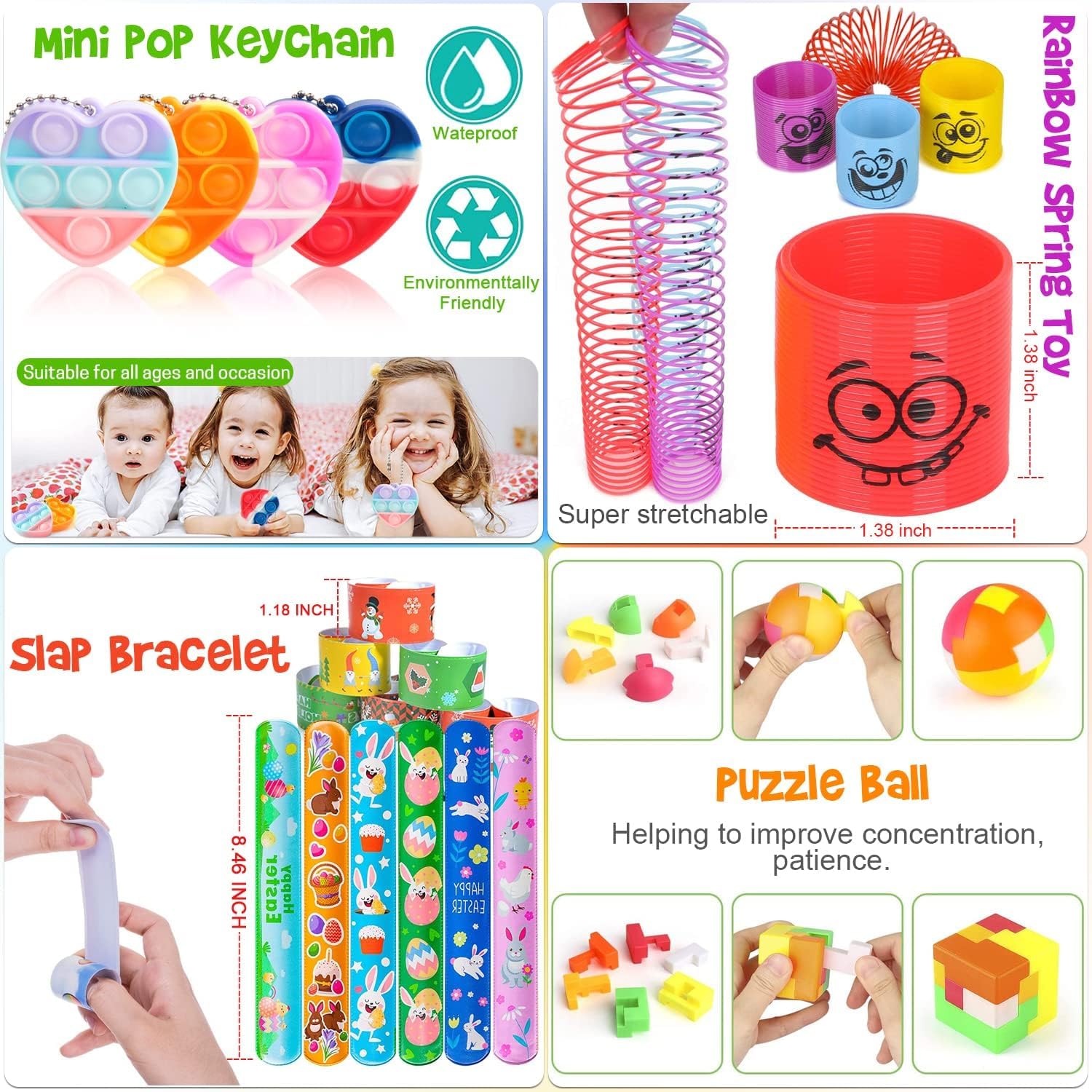 Totbit 56 Pcs Party Favors - Fun Treasure Chest Box Toys for Kids | Perfect for Birthdays & Carnivals