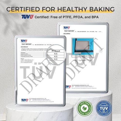 HONGBAKE Jelly Roll Pan 15x10 | Commercial Nonstick Baking Sheet with Diamond Texture, 57% Thicker Carbon Steel