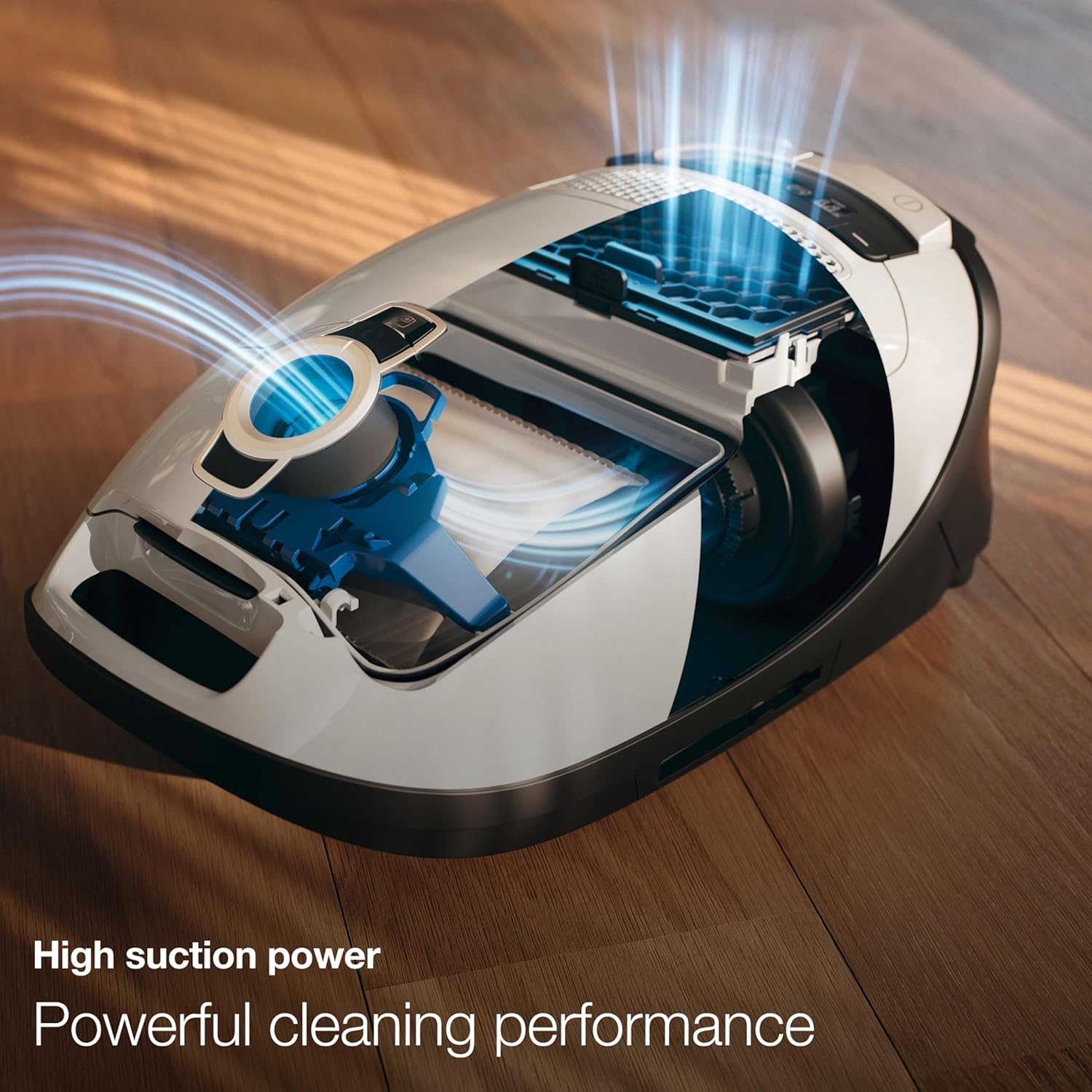 Miele Classic C1 Canister Vacuum - Pure Suction Power in Graphite Grey | Portable Household Cleaning