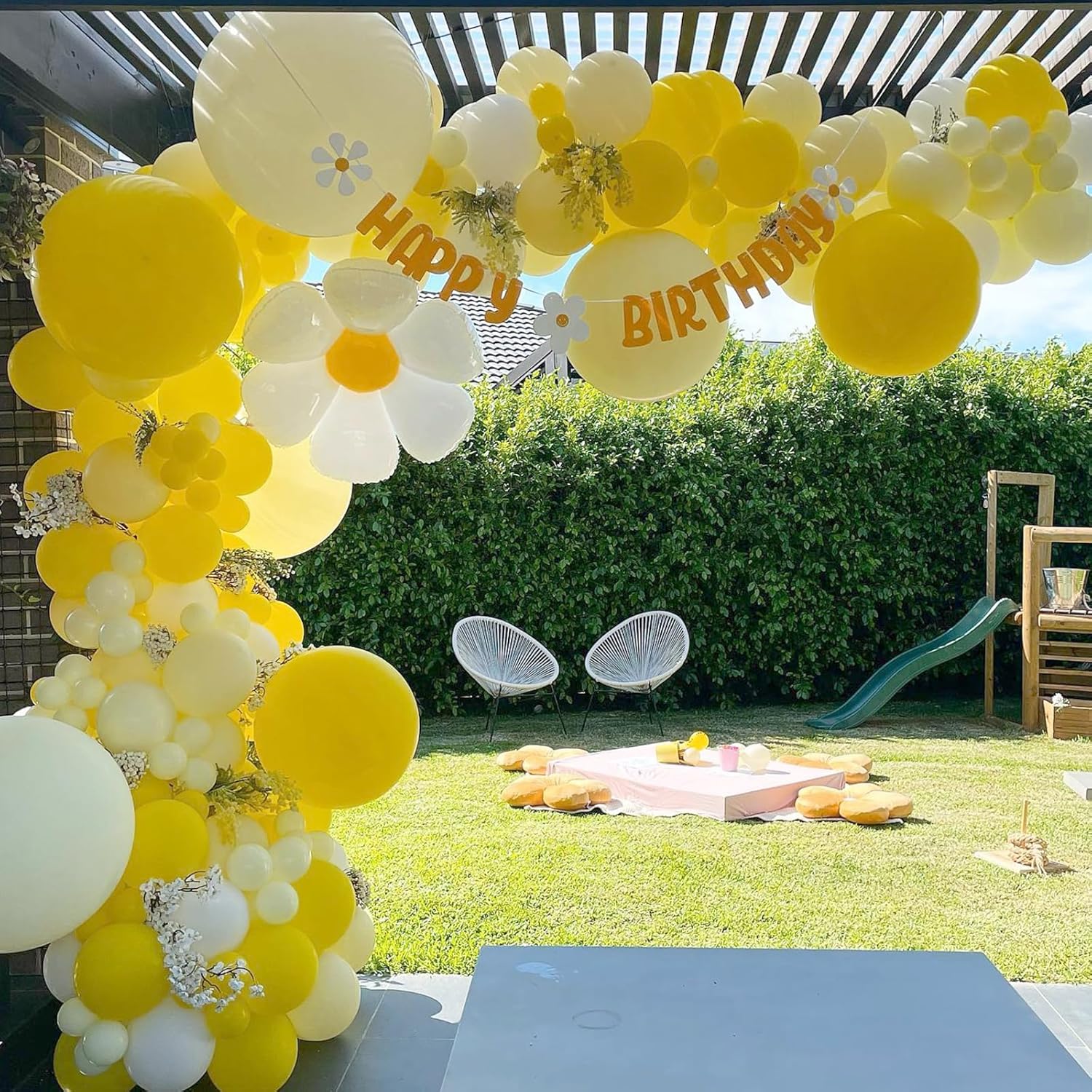 Pastel Yellow Balloons - 12-Inch Light Yellow Latex Balloons | 50-Pack for Gender Reveal & Baby Shower Decor