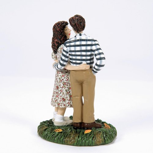 Department 56 Beetlejuice Village Accessories Adam and Barbara Maitland Figurine, 3.54 Inch, Multicolor