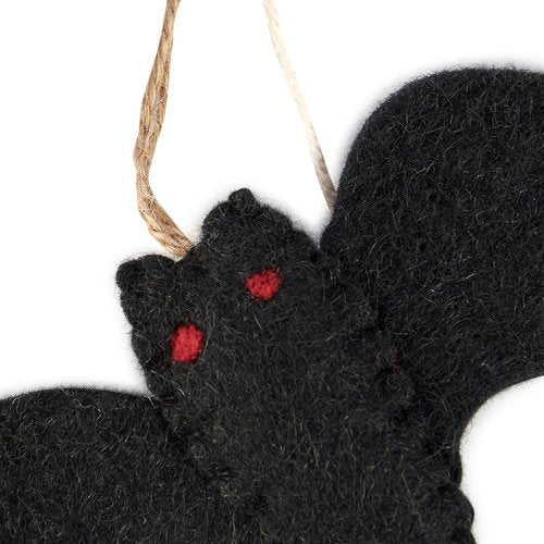 Primitives by Kathy Halloween Felt Bats and Pumpkins Garland - 72" Seasonal Home Decor