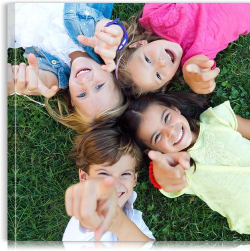 Custom Canvas Prints by [Brand Name] - Personalized Wall Art for Weddings, Family, Pets | 12x12 Wrapped Frame