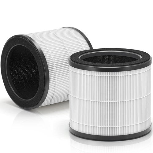 Nisreen HAP360W Air Filter Replacement Compatible with Holmes HEPA 360 HAP360W and Bionaire HEPA 360°, 2-Pack