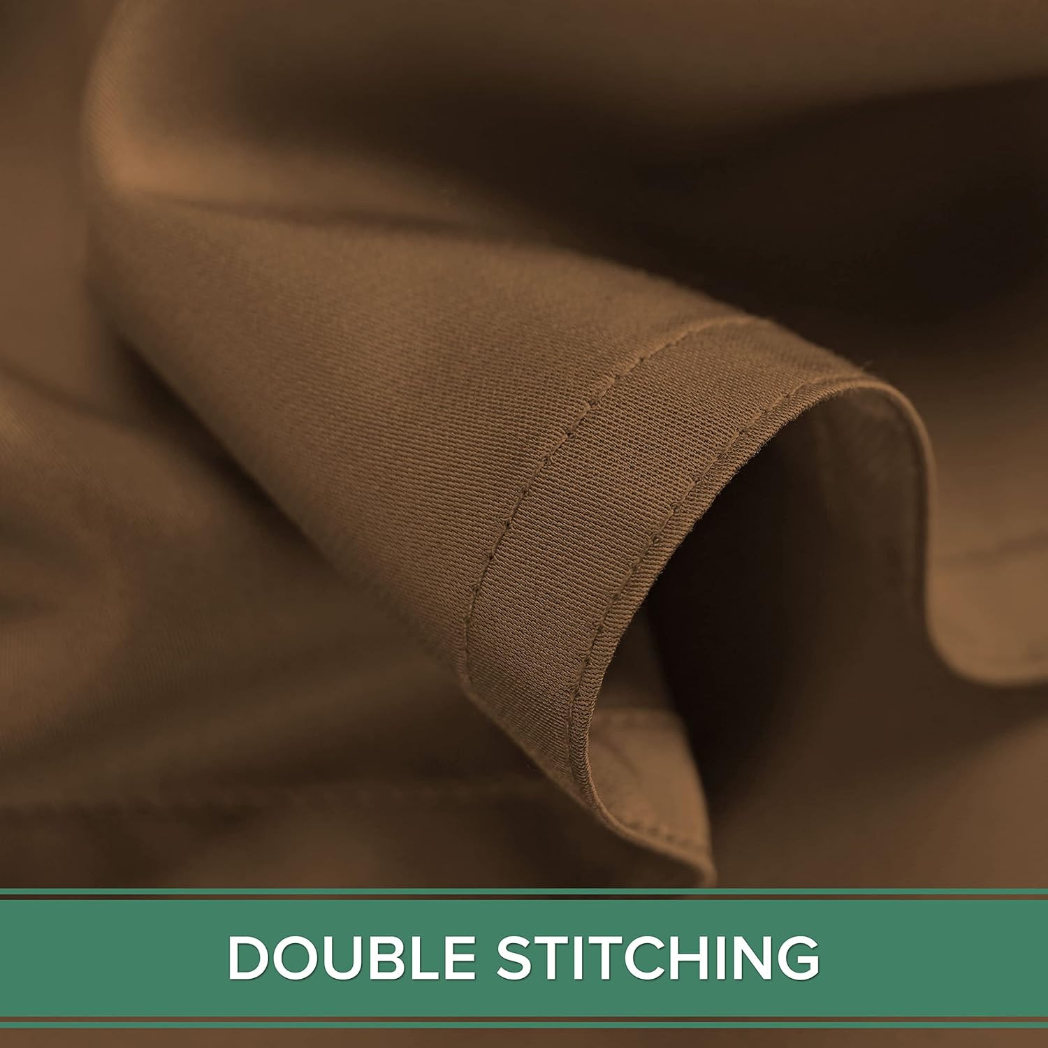 Pure Bamboo Queen Sheets - 100% Organic Viscose Bed Sheet Set | Luxuriously Soft & Cooling (Coconut Husk)