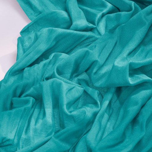 **Socomi Teal Blue Cheesecloth Table Runner - Boho Rustic 120 Inch for Weddings & Home Decor**