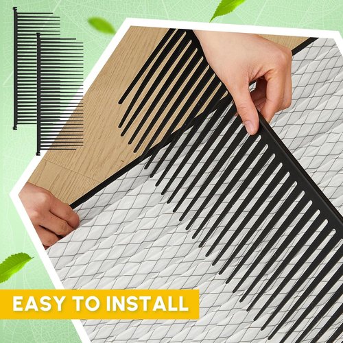 Colingmill Pleat Spacers - Replacement for Aprilaire 2400 & 5000 Air Cleaners | Black, 6 Pack