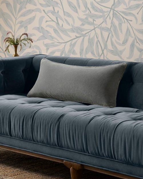 Loloi Chris Loves Julia Liza Collection PCJ0020 Grey 12'' x 27'' Cover Only Pillow