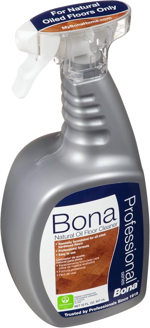Bona Professional Series Hardwood Floor Cleaner Spray - Natural Oil Formula | 32 Fl Oz