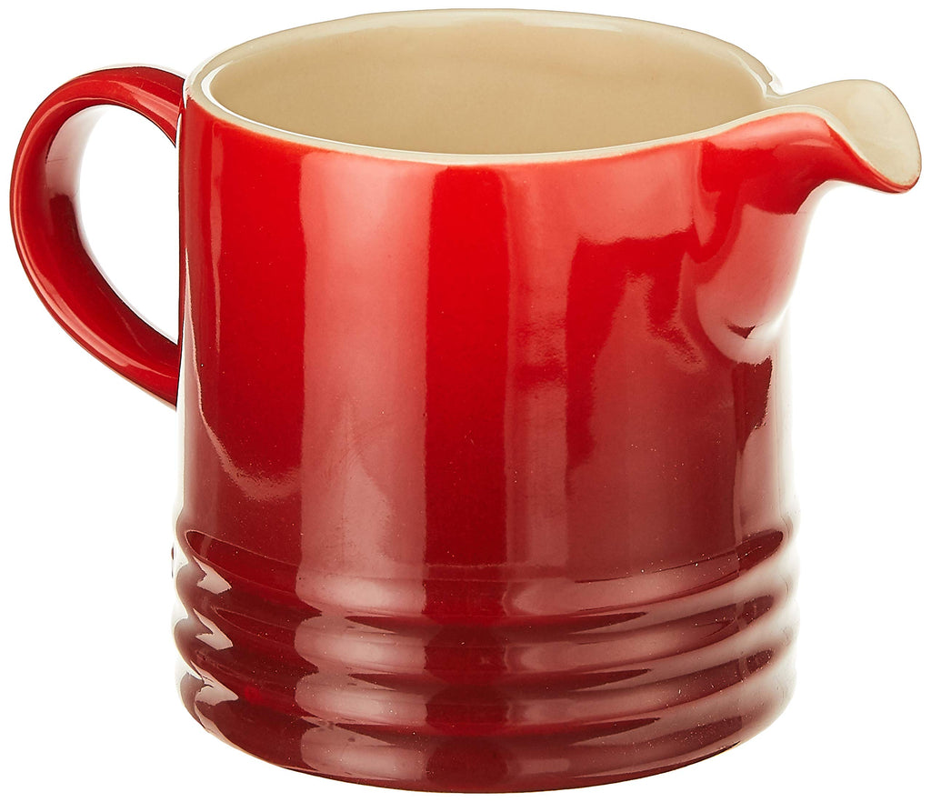 Le Creuset Stoneware Cream and Sugar, 2 pc. Set, Cerise