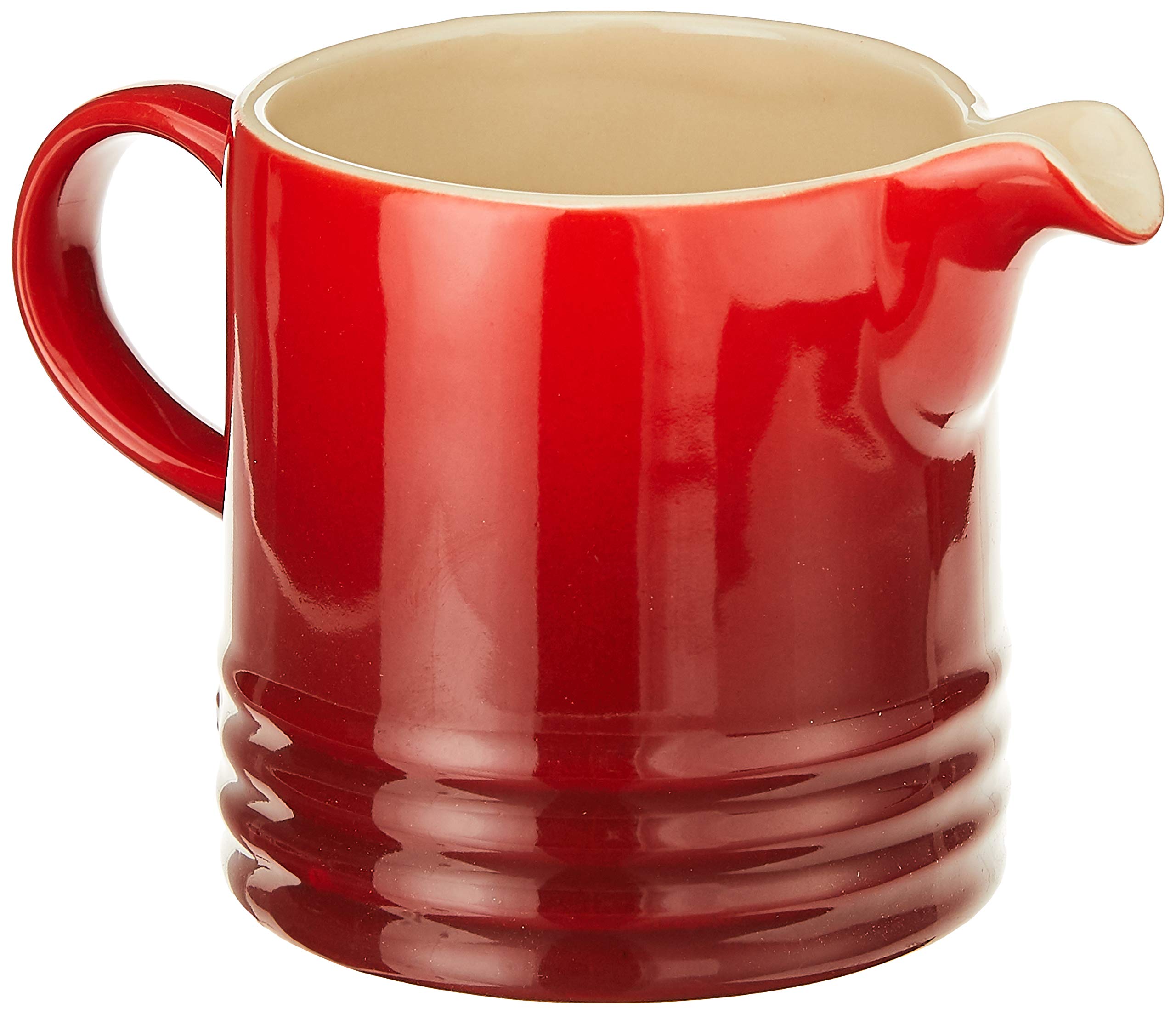Le Creuset Stoneware Cream and Sugar, 2 pc. Set, Cerise