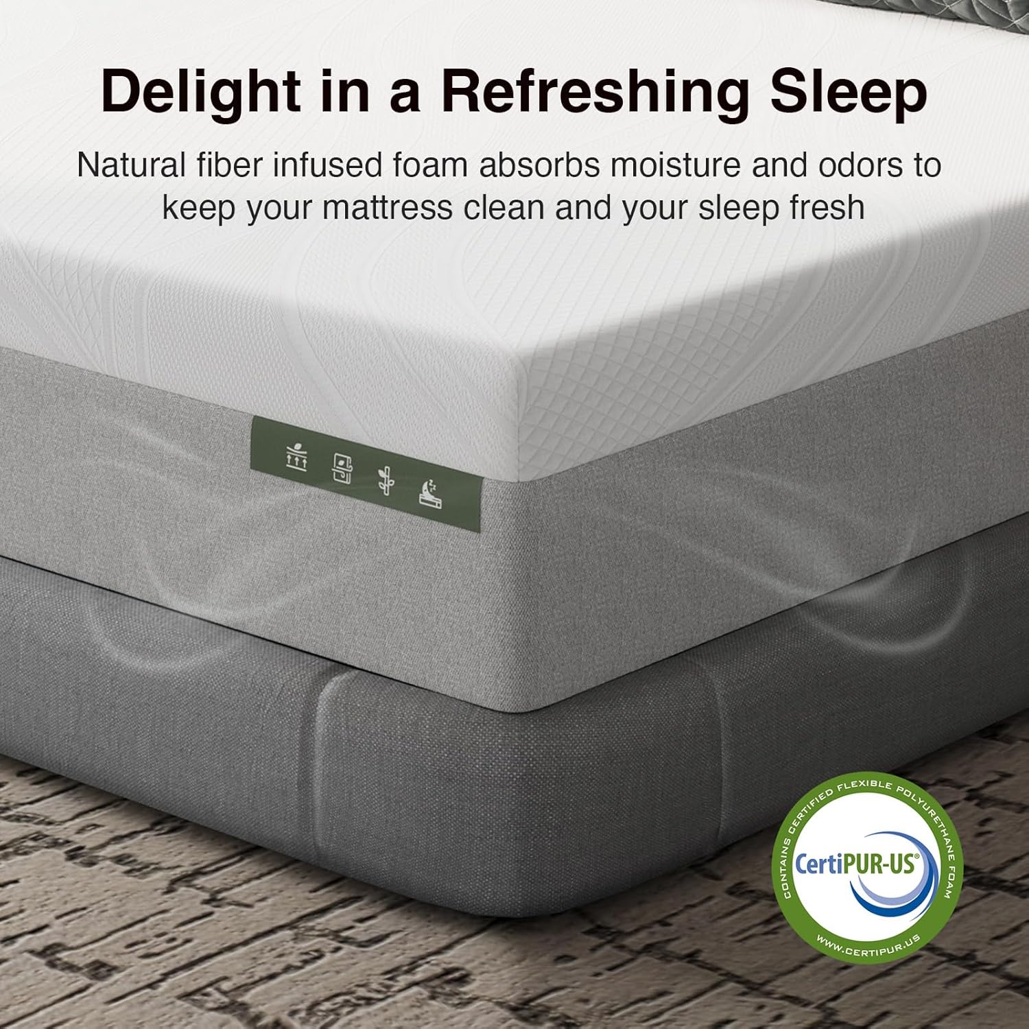 Novilla Queen Mattress - 14 Inch Gel-Infused Memory Foam for Pain Relief & Spinal Support | Cool-Touch Cover