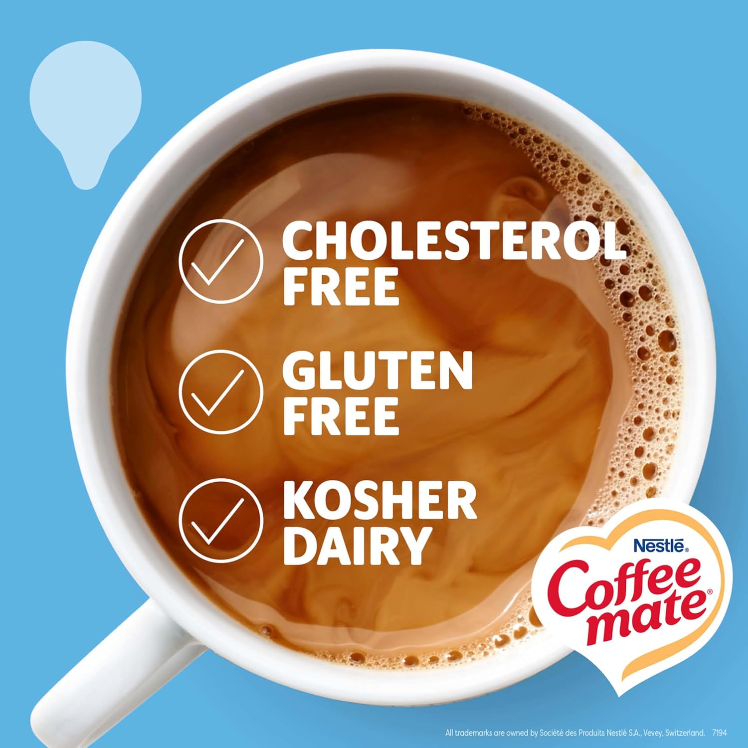 Nestle Coffee Mate French Vanilla Liquid Creamer Singles - Non-Dairy, No Refrigeration, 0.375 fl oz (Pack of 180)