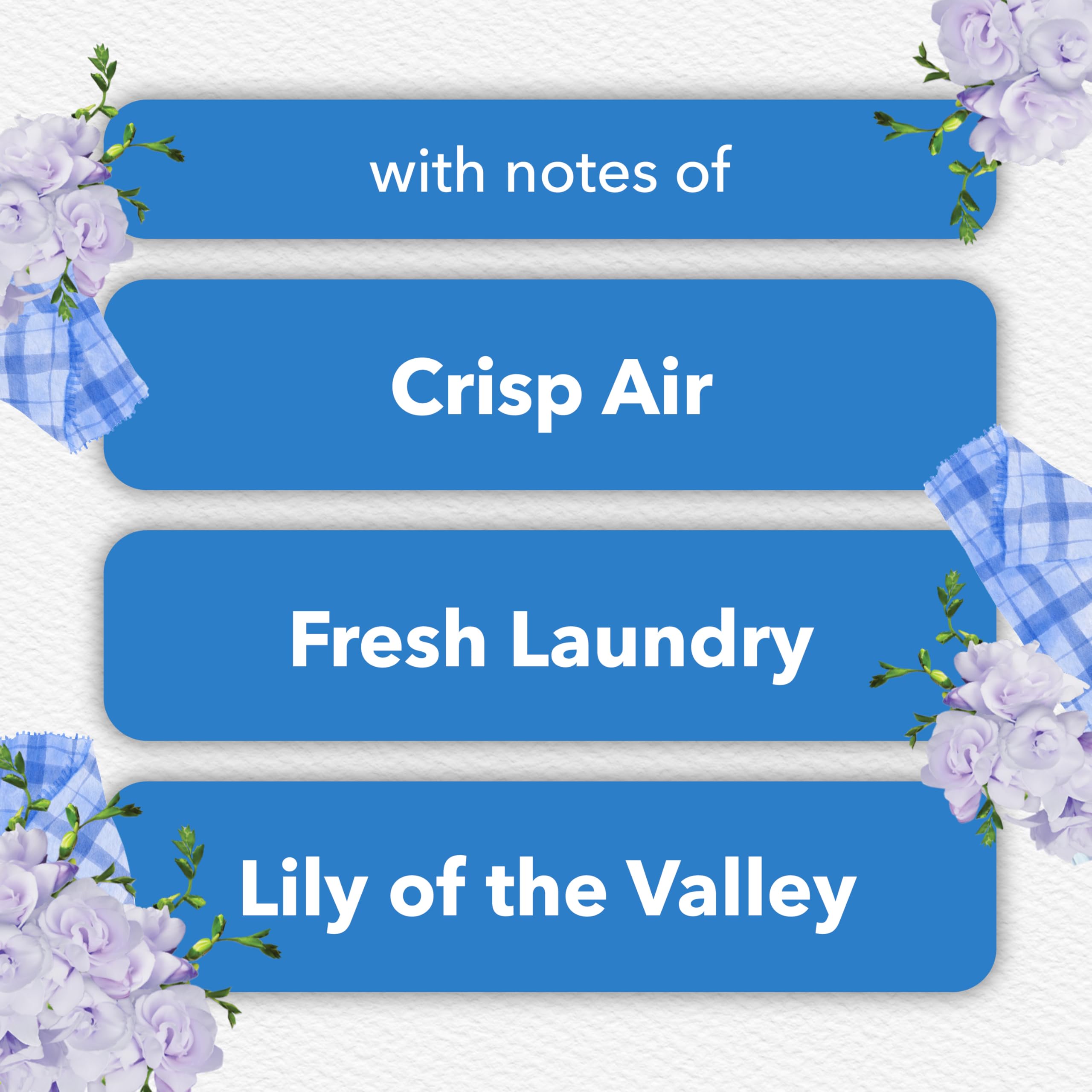 Glade PlugIns Air Freshener Starter Kit, Scented and Essential Oils for Home and Bathroom, Clean Linen, 4.02 Fl Oz, 2 Warmers and 6 Refills