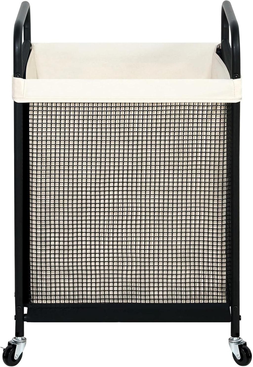 STO STO Laundry Hamper - 90L Rolling Sorter Cart with Removable Washable Liner & Wheels
