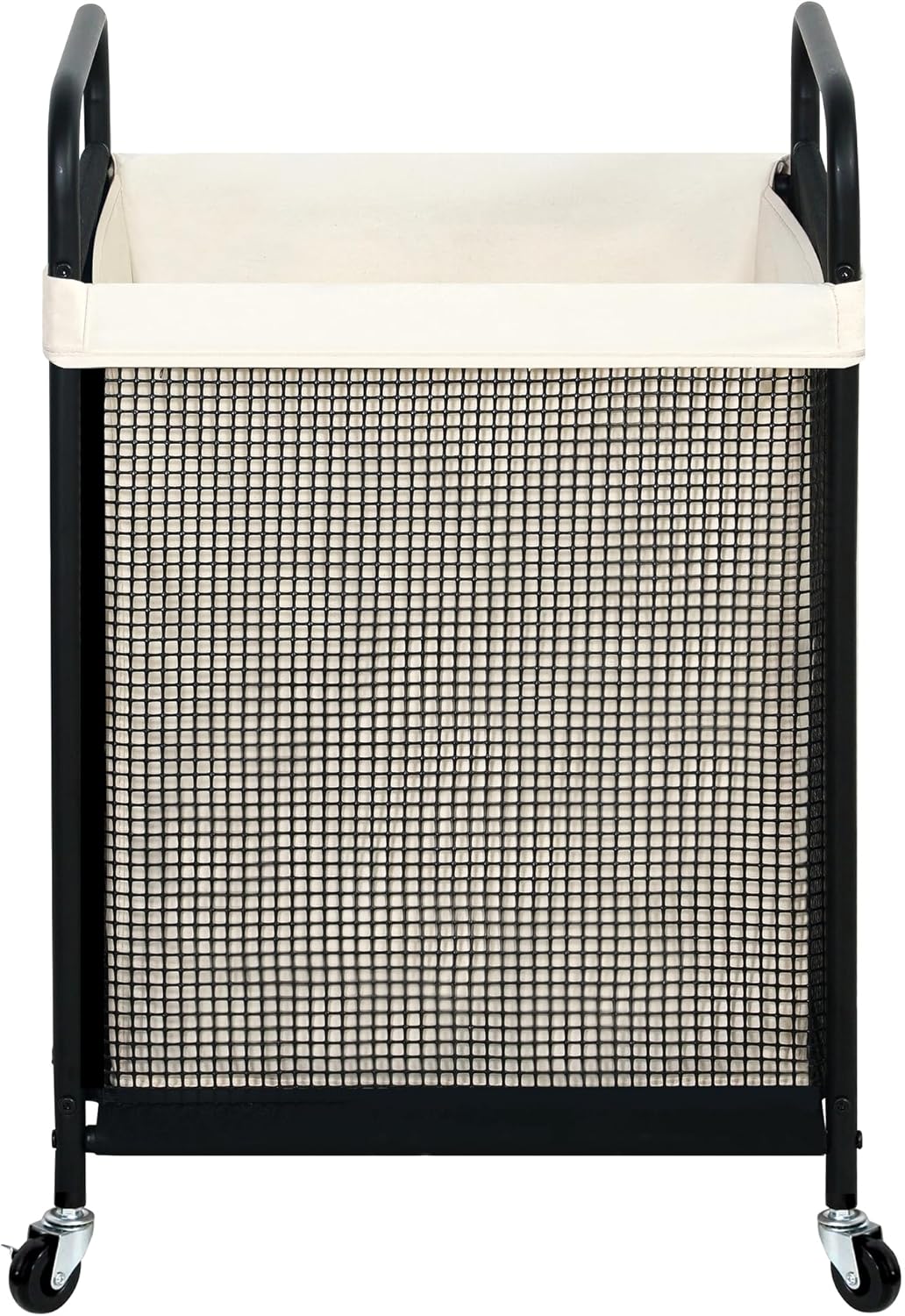STO STO Laundry Hamper - 90L Rolling Sorter Cart with Removable Washable Liner & Wheels