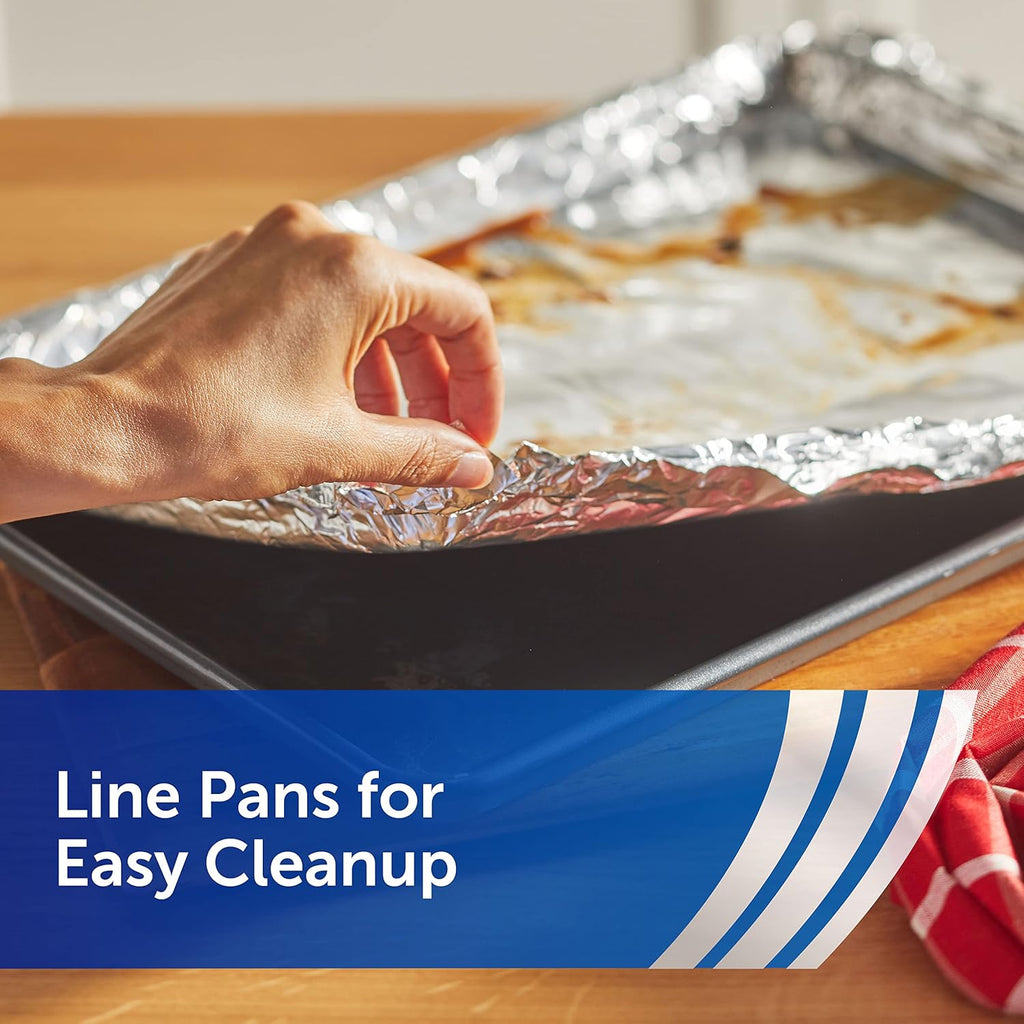 Reynolds Wrap Heavy Duty Aluminum Foil - 18 Inch Width | 75 Square Feet for Ultimate Durability