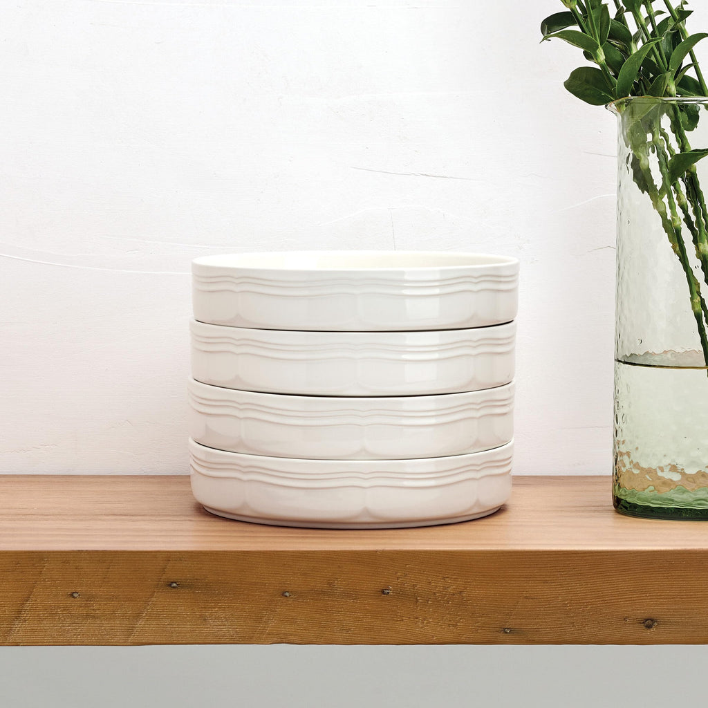 Mikasa French Countryside Pasta Dinner Bowls, Set of 4, 8.5 Inch