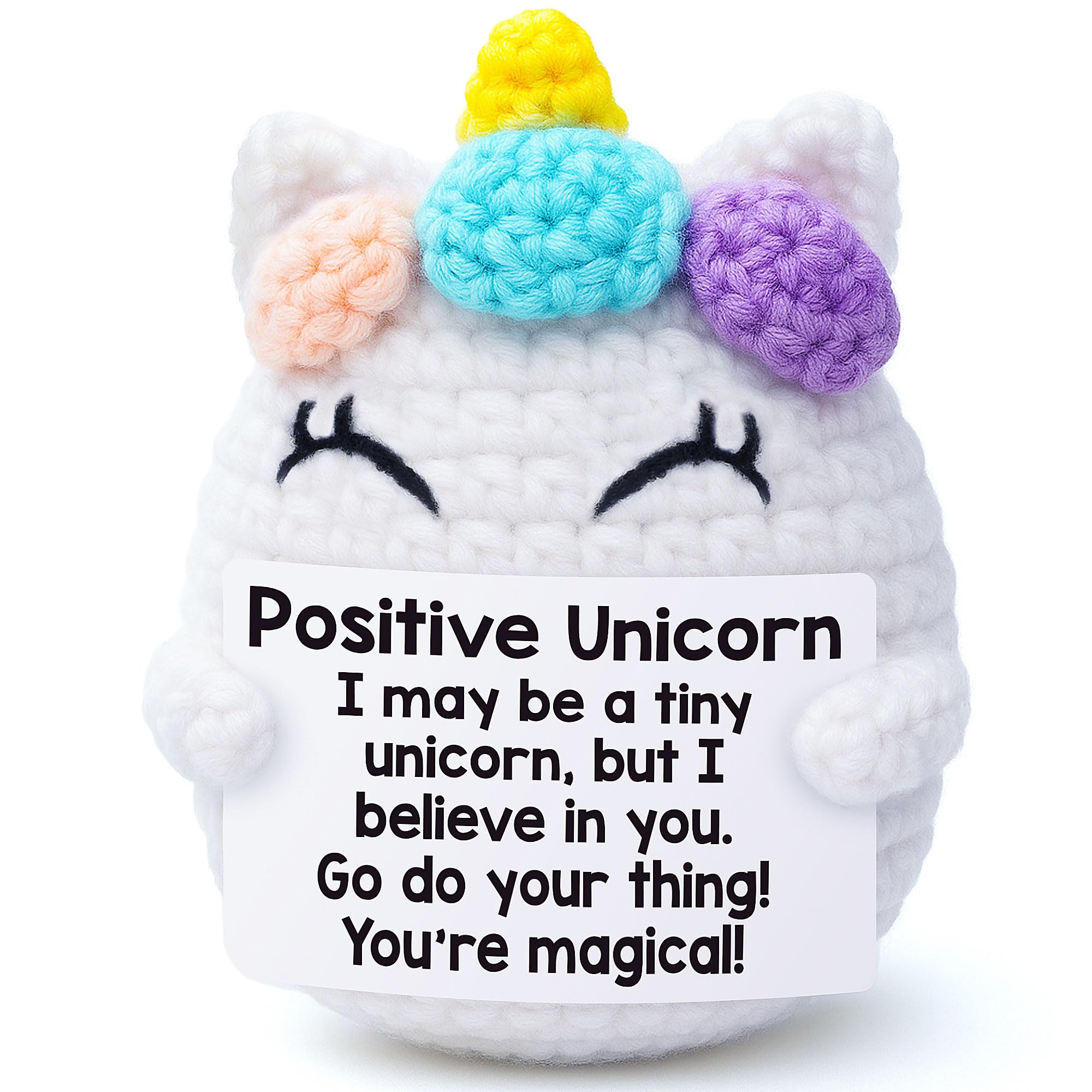 Positive Unicorn Teen Girl Gifts Trendy Stuff Birthday Back to School Gifts for Students Girls Appreciation Gift for Boss Lady Nurse Teacher Christmas Stress Relief Gift for Women Coworkers Friend