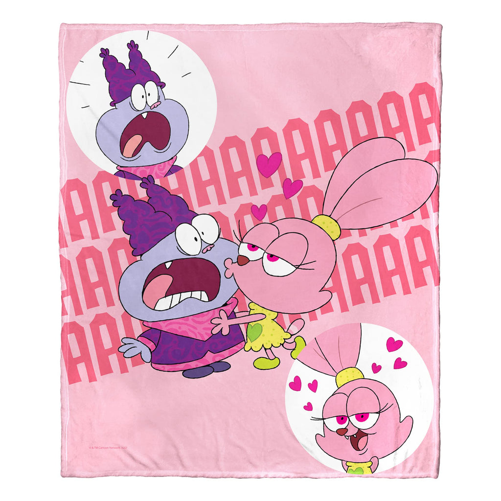 NORTHWEST Cartoon Network's Chowder Silk Touch Throw Blanket, 50" x 60", I'm Not Your Boyfriend