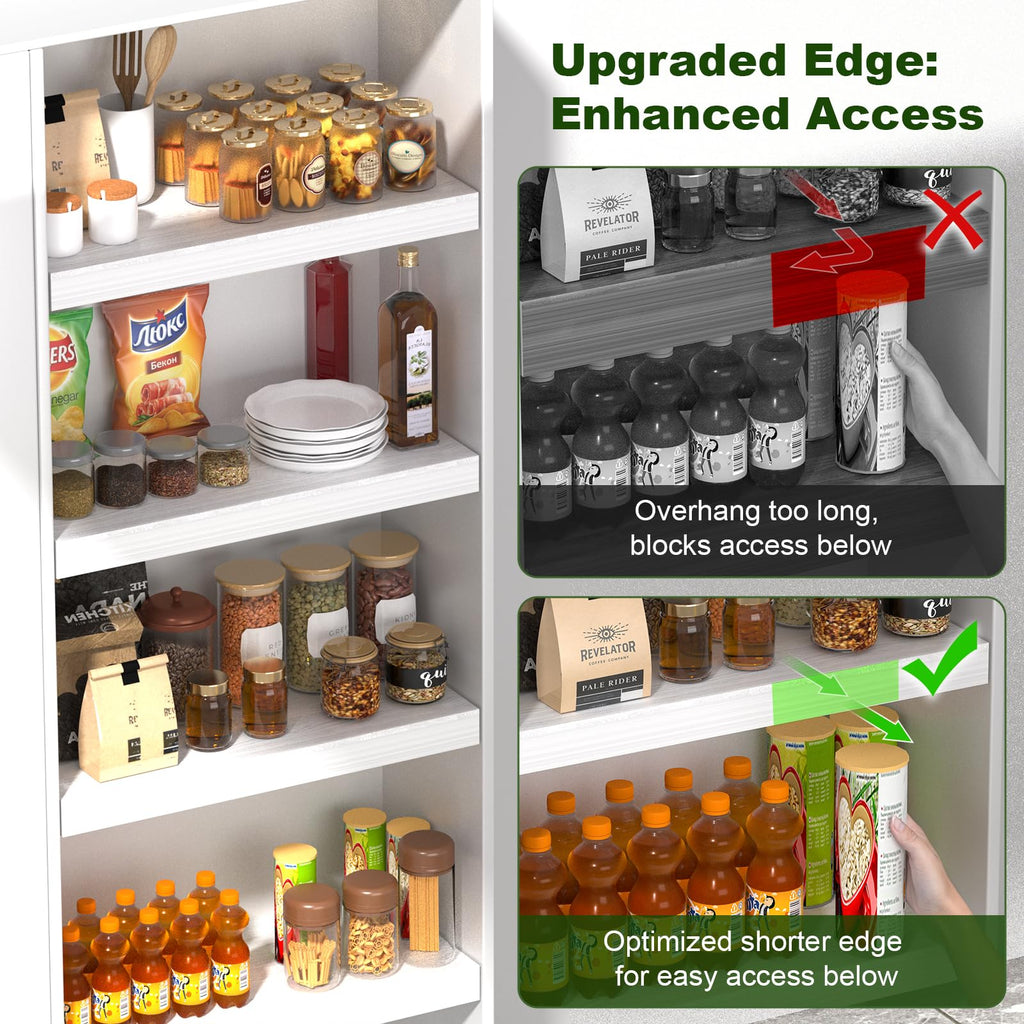 DOFOPO Wire Shelf Cover,Wire Rack Covers for Pantry PVC (Not Wood) Shelf Liners for Cabinet Kitchen Pantry Shelves(Wood Color,30x16 inch)