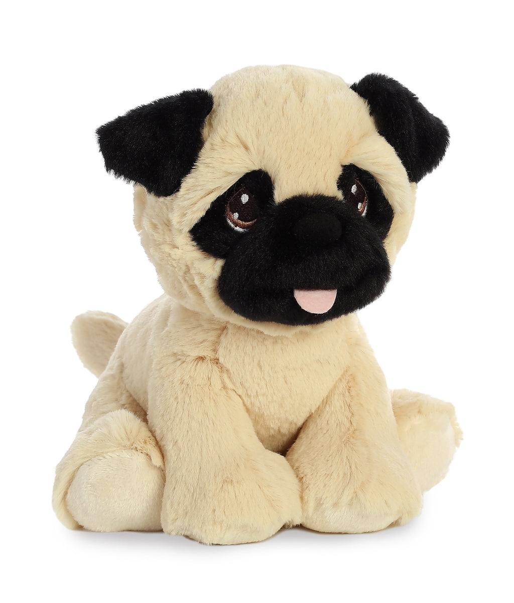 Aurora® Inspirational Precious Moments™ Bella Pug Stuffed Animal - Cherished Memories - Enduring Comfort - Brown 8.5 Inches